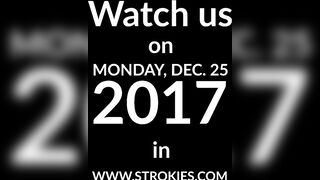 Strokies Christmas BTS with 3 Naughty Elves in Search of Santa